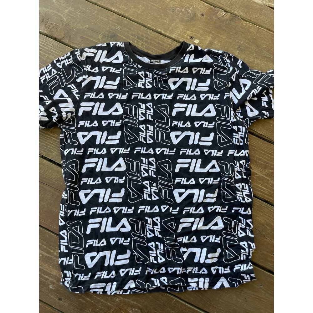 Fila mens small AOP graphic tee